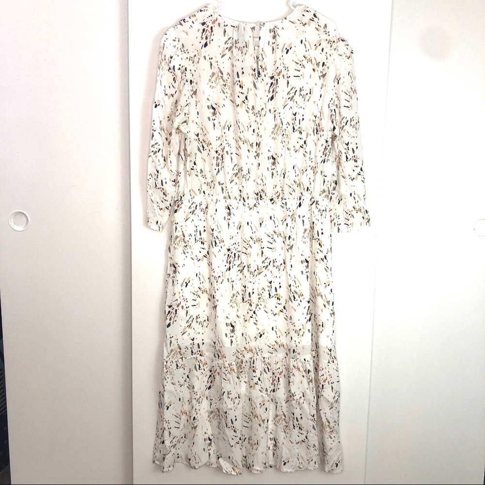 a new day + White Elastic Waist Dress - Picture 5 of 6